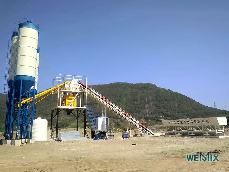 HZS90 Concrete Batching Plant
